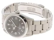 U番 並行 ROLEX ロレックス エクスプローラーI 14270 SS ステンレススチール オンリースイス ブラック文字盤 オートマチック 【460】2148103811395