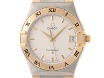 OMEGA オメガ 腕時計 コンステレーション 33.5 mm 1312.30.00 スティール/K18イエローゴールド シルバ﻿ー文字盤 クオーツ【472】SJ