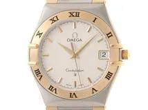 OMEGA オメガ 腕時計 コンステレーション 33.5 mm 1312.30.00 スティール/K18イエローゴールド シルバ﻿ー文字盤 クオーツ【472】SJ