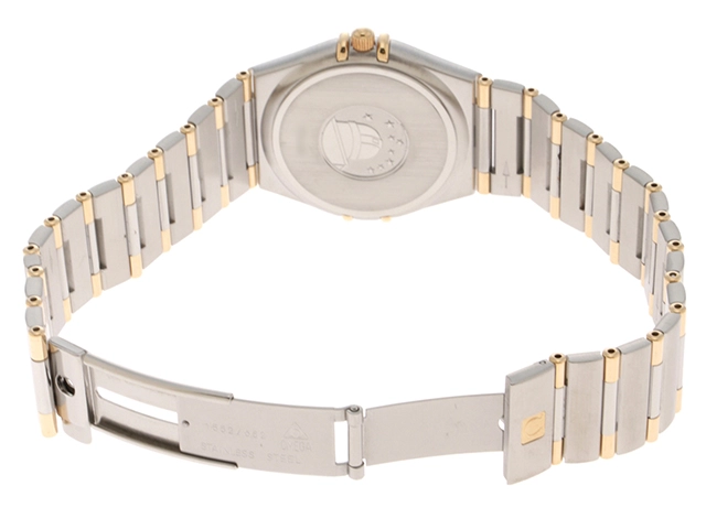 OMEGA オメガ 腕時計 コンステレーション 33.5 mm 1312.30.00 スティール/K18イエローゴールド シルバ﻿ー文字盤 クオーツ【472】SJ