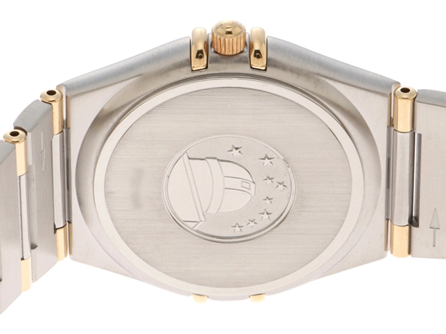 OMEGA オメガ 腕時計 コンステレーション 33.5 mm 1312.30.00 スティール/K18イエローゴールド シルバ﻿ー文字盤 クオーツ【472】SJ