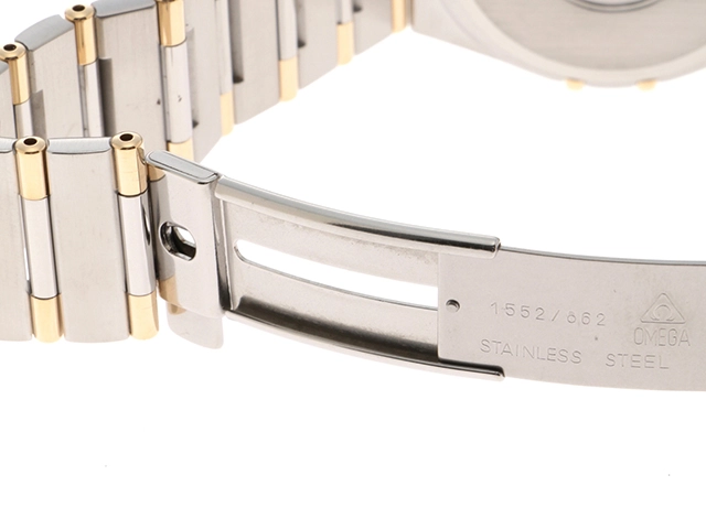 OMEGA オメガ 腕時計 コンステレーション 33.5 mm 1312.30.00 スティール/K18イエローゴールド シルバ﻿ー文字盤 クオーツ【472】SJ