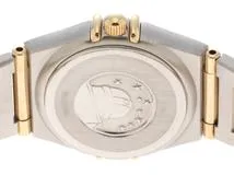 OMEGA オメガ　レディース クオーツ　コンステレーション ミニ 1262.70.00　ホワイトシェル文字盤 YG/SS【472】HK