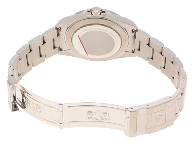 D番2006年並行品 ROLEX ロレックス 腕時計 エクスプローラーII 16570 ステンレス ブラック文字盤 自動巻き ルーレット無し【472】SJ