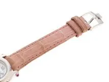 Chopard 　　ショパール 　 ハッピースポーツ 　　5Pダイヤ     ホワイト文字盤  　　SS/アリゲーターレザー 　　27/8245-21 　　レディース　　【436】　　2148103811654