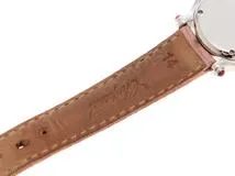 Chopard 　　ショパール 　 ハッピースポーツ 　　5Pダイヤ     ホワイト文字盤  　　SS/アリゲーターレザー 　　27/8245-21 　　レディース　　【436】　　2148103811654