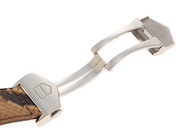 TAG HEUER タグ・ホイヤー モナコ パイソン SS/レザー WW2115.FC6217 自動巻き メンズ 【436】 2148103811739