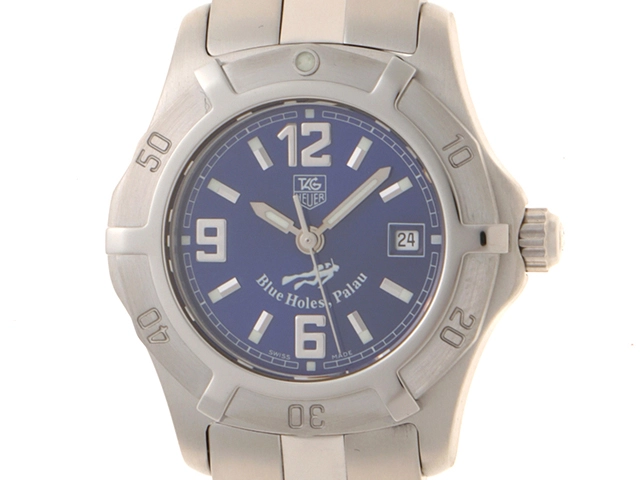 TAG HEUER タグホイヤー　レディース クオーツ　エクスクルーシブ パラオ限定 WN1316.BA0333 ブルー文字盤 SS【472】HK