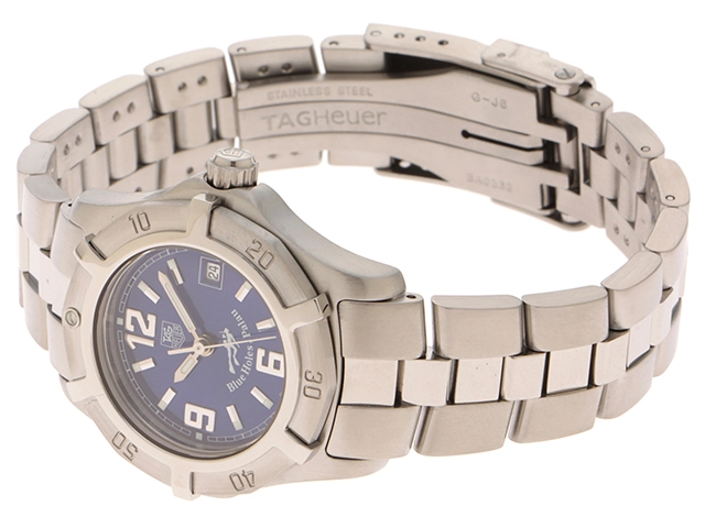 TAG HEUER タグホイヤー　レディース クオーツ　エクスクルーシブ パラオ限定 WN1316.BA0333 ブルー文字盤 SS【472】HK