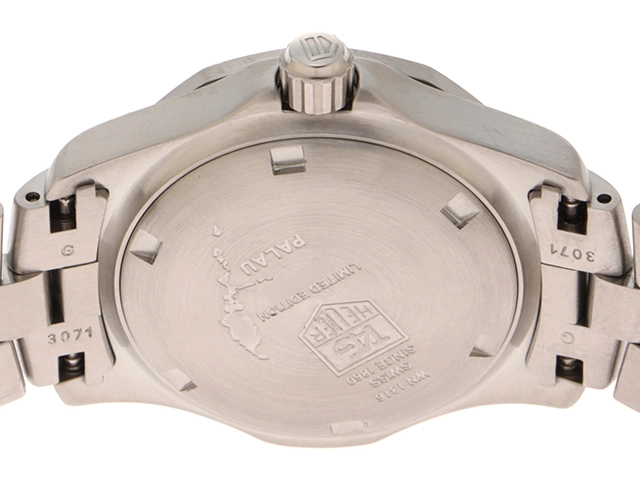 TAG HEUER タグホイヤー　レディース クオーツ　エクスクルーシブ パラオ限定 WN1316.BA0333 ブルー文字盤 SS【472】HK