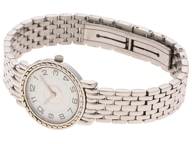 バラ売り可能　未使用品　エルメス　セリエ　金属ベルト　10mm SE4.240 2コマのみ 未使用品 エルメス セリエ 金属ベルト 10mm SE4.240