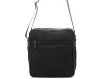 PRADA　プラダ　ワンショルダー　ブラックナイロン/サフィアーノ　ショルダーバッグ　2148103812477　【205】