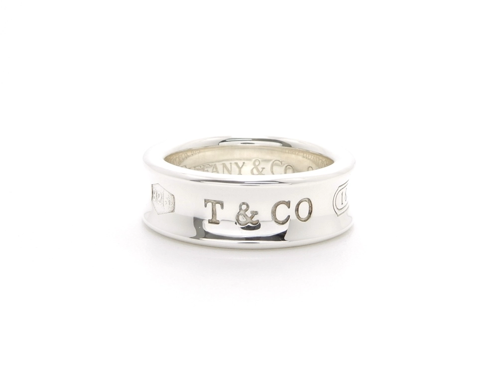 10号Tiffany & Co. 1837シルバー925リングティファニー Tiffany 1837®:Ring in Silver, Narrow | Tiffany & Co. US