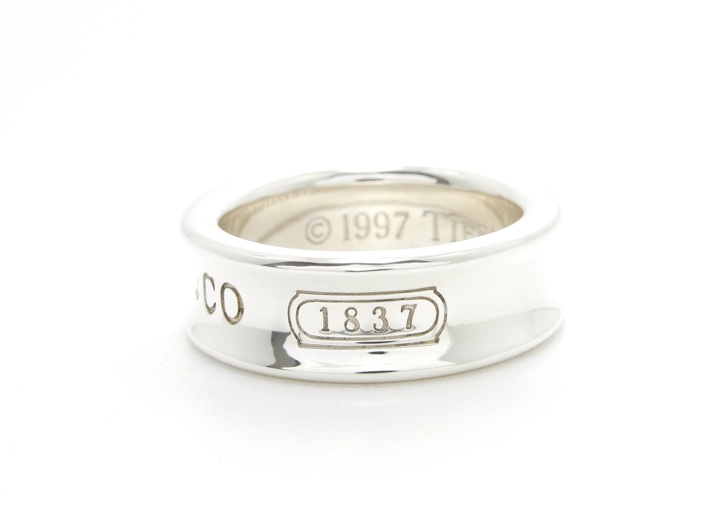 10号Tiffany & Co. 1837シルバー925リングティファニー Tiffany 1837®:Ring in Silver, Narrow | Tiffany & Co. US