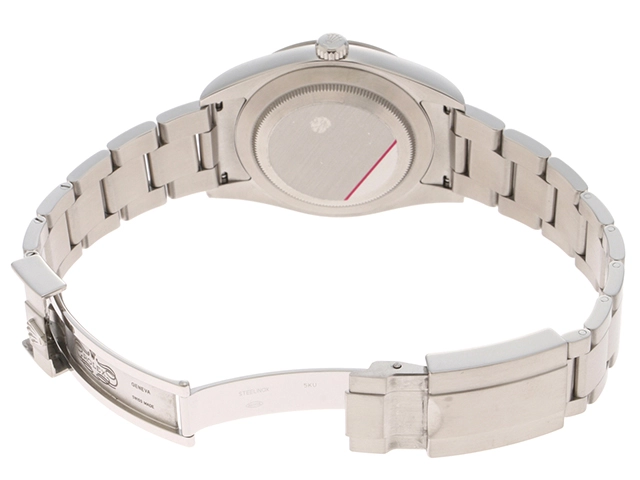 G番2012年並行品 ROLEX ロレックス 腕時計 エクスプローラーI 39mm 214270 ステンレス ブラックアウト文字盤 自動巻き【472】SJ