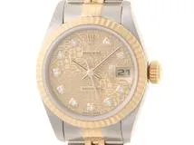 ROLEX　　ロレックス     　デイトジャスト　 　新10PD 　　イエローゴールド/ステンレススチール　　A番　　79173G　　自動巻 　　レディース　　【436】　　2148103813344