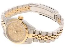 ROLEX　　ロレックス     　デイトジャスト　 　新10PD 　　イエローゴールド/ステンレススチール　　A番　　79173G　　自動巻 　　レディース　　【436】　　2148103813344