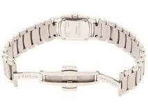 BVLGARI　ブルガリ　アショーマ　ダイヤベゼル　AA26BSDS　ステンレス　女性用クオーツ時計【473】