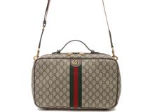 GUCCI　グッチ　オフィディア　ＧＧスプリーム　２ｗａｙバッグ　ベージュ／ダークブ　752587【431】2148103813702
