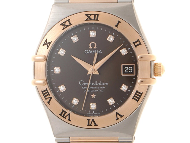 OMEGA オメガ コンステレーション35.5MM 1301.60 PG/SS 11Pダイヤ  