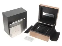 Q番　PANERAI　パネライ　時計　ルミノール マリーナ　PAM00048　ブラック文字盤　ステンレススチール/クロコダイルレザー　自動巻き