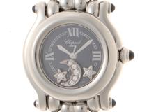 Chopard　　ショパール　　 ハッピースポーツ 　　ムーン&スター　　クオーツ　　27/8245-23　　レディース　　【436】　　2148103813917