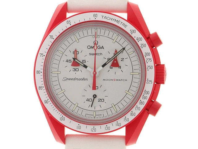 オメガ×スウォッチ MoonSwatch MISSION TO MARS ミッショントゥ