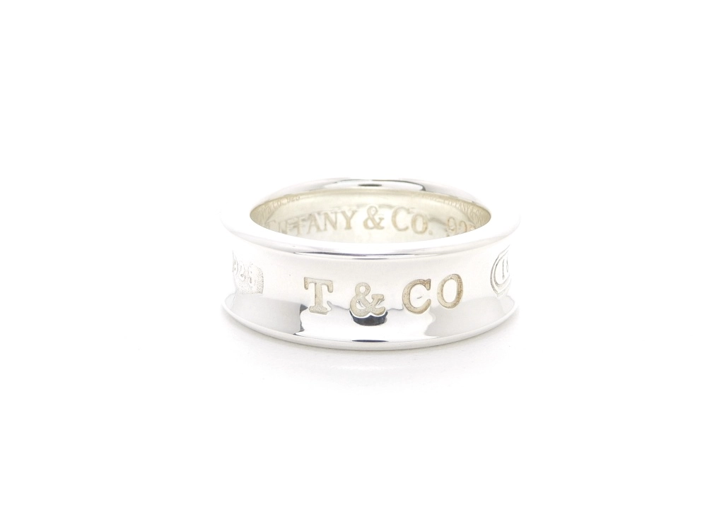 美品　Tiffany & Co. ティファニー　1837 リング　シルバー9号 TIFFANY&CO ティファニー 1837リング シルバー 7.2g 9号