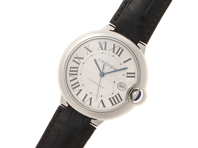 Cartier カルティエ 時計 バロンブルーLM W69016Z4 メンズ 自動巻き SS  