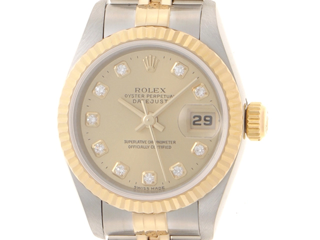 ロレックス ROLEX デイトジャスト 69173G ゴールド K18/SS