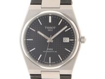 TISSOT　ティソ　時計　PRX ピーアールエックス パワーマティック80　T137.407.16.051.00　自動巻き　ブラック　メンズ　ステンレス/革　2148103815461【207】