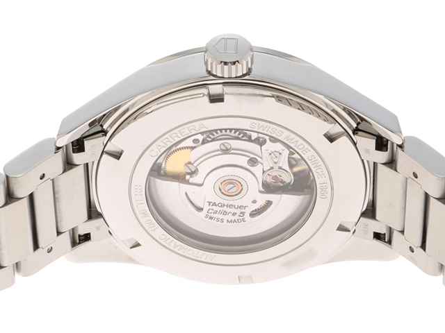 TAG　HEUER　タグホイヤー　カレラ　キャリバー５　WAR201E.BA0723　SS　ブルー　メンズ　自動巻き2148103815546【432】