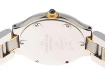 Cartier カルティエ マスト21SM W1007521 SS ステンレススチール 金メッキ シルバー文字盤 クォーツ 【460】2148103815652