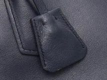 PRADA　プラダ　2WAYバッグ　1BG369　ネイビー　レザー　RFID内蔵【433】2148103816925