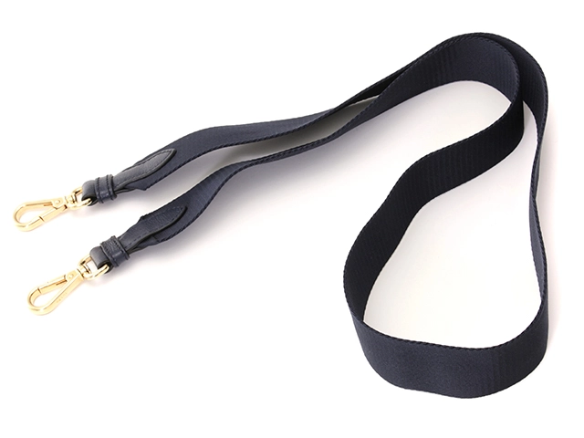 PRADA　プラダ　2WAYバッグ　1BG369　ネイビー　レザー　RFID内蔵【433】2148103816925