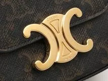 CELINE　セリーヌ　トリオンフ ミニクロード タン PVC／カーフ　10I512DQB.04LU【431】2148103817175