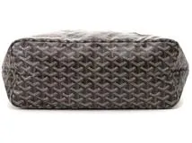 GOYARD　ゴヤール　サンルイPM　ブラック　PVC/レザー　2148103817359【432】