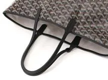 GOYARD　ゴヤール　サンルイPM　ブラック　PVC/レザー　2148103817359【432】