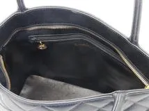CHANEL シャネル 復刻トート ブラック/GP キャビア A01804【432】2148103817403