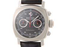 PANERAI パネライ 腕時計 フェラーリ グラントゥーリズモ クロノグラフ FER00018 ステンレス/アリゲーターベルト 自動巻き【472】SJ