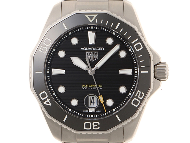 TAG HEUER タグ・ホイヤー 腕時計 2022年並行品 アクアレーサー プロフェッショナル300 WBP201A.BA0632 スティール/セラミック ブラック文字盤 自動巻【472】SJ