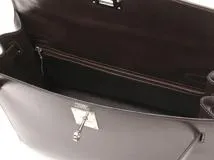 HERMES エルメス ハンドバッグ ケリー32 ショコラ ボックスカーフ シルバー金具 □K刻印 2148103818950【430】