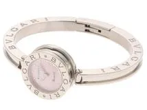BVLGARI ブルガリ　レディース クオーツ　B-zero1 BB22S ピンクシェル文字盤 SS【472】HK