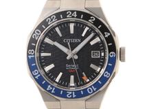 CITIZEN　シチズン　シリーズエイト　Series8　880メカニカル　NB6031-56E　メンズ　自動巻き　ステンレス製　ブラック文字盤　100ｍ防水　回転ベゼル　【432】