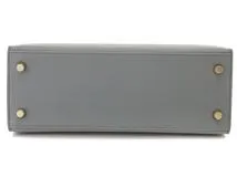 HERMES　エルメス　ケリー25　ヴェールアマンド/GP　ヴォーエプソン　Y刻印(2020年頃)　2148103819100【432】