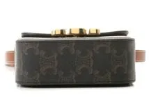 CELINE　セリーヌ　ショルダーバッグ　トリオンフ　ミニクロード　タン　ＰＶＣ／カーフ　１０Ｉ５１２ＤＱＢ．０４ＬＵ　2148103819445　【中古】【大黒屋】【200】
