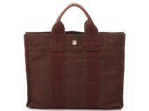 HERMES エルメス エールライントートPM  ブラウン　 【436】　2148103820212