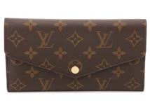 Louis Vuitton　ルイヴィトン　 ポルトフォイユ・サラ　モノグラム　ブラウン　M60531　【471】　Y