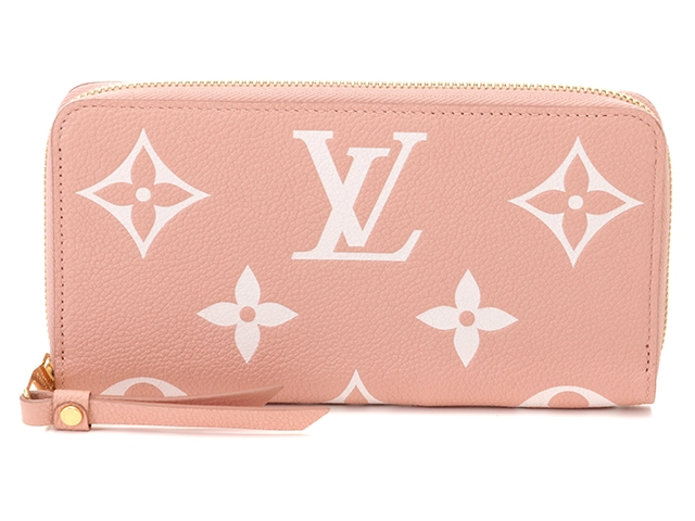 ルイヴィトン バイカラー モノグラム アンプラント ジッピーウォレット