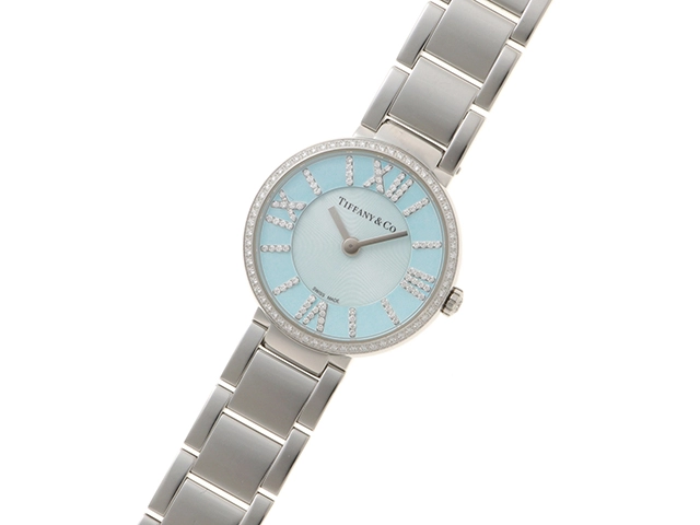 TIFFANY&CO.　ティファニー　アトラス２ハンド　63320803　ダイヤモンド　レディース　クォーツ　【471】IK